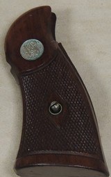 Smith & Wesson K or Large Frame Square Butt Walnut Grips #3 - 1 of 3