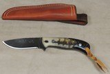 Nighthawk Custom Keith Murr Custom 2019 Model 325 Damascus / Ram Horn Knife - 1 of 6