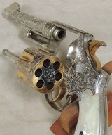 Smith & Wesson Model 1950 .38/44 H.D. Revolver Full Coverage Engraving S/N 38534XX - 16 of 18