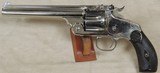 Smith & Wesson Model 3 New Model .38 Caliber Target Revolver S/N 1022XX