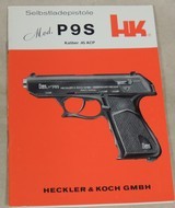 HK Heckler & Koch P9s .45 ACP Caliber Pistol S/N 405 820XX - 9 of 10