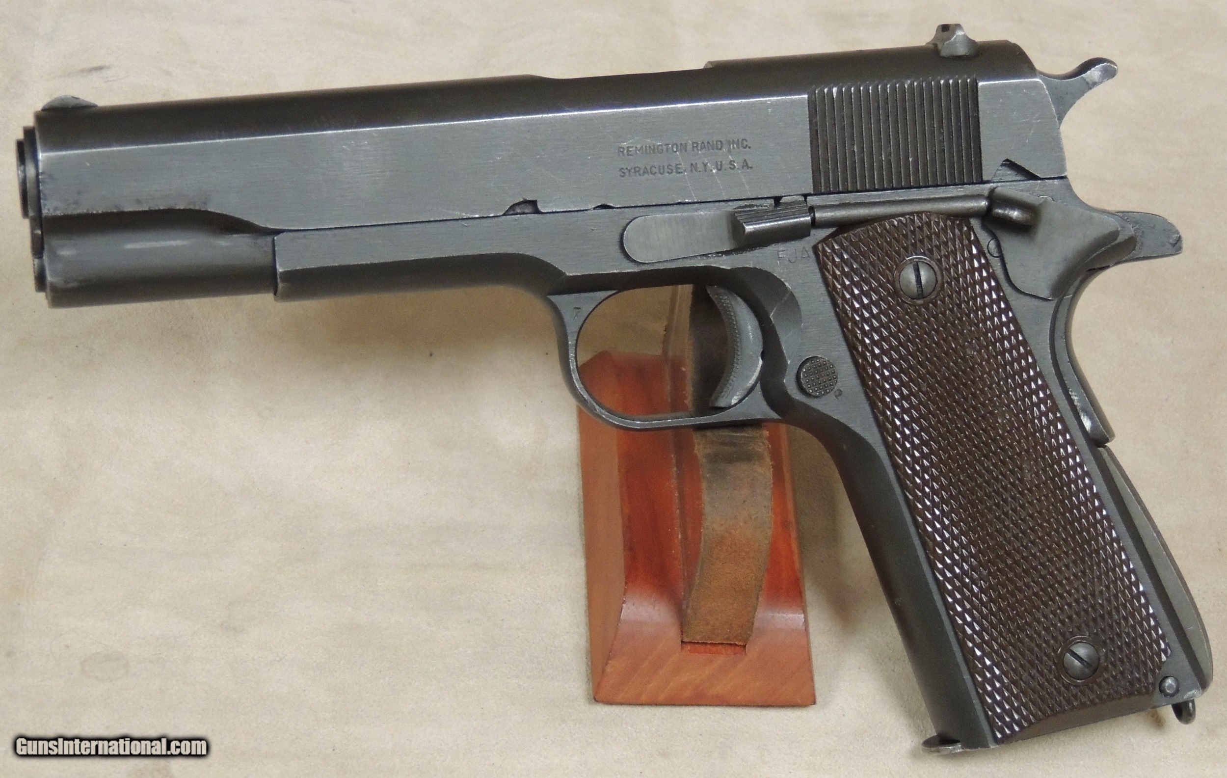 Remington Rand M1911a1 45 Acp Caliber Us Army Military Pistol Sn 1480211xx 7018