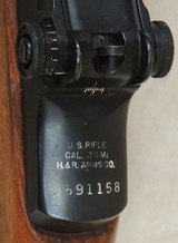 Harrington & Richardson M1 Garand Post WWII .30-06 Springfield Caliber Rifle S/N 5591158XX - 6 of 12