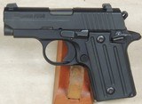 Sig Sauer P238 Nitron Compact 1911 .380 ACP Caliber Pistol NIB S/N 27A140846XX - 1 of 5