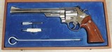 Cased Smith & Wesson Nickel Model 29-2 .44 Magnum Caliber Revolver S/N N799352XX - 1 of 11