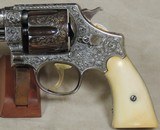 Smith & Wesson 38/44 HD .38 "Special High Velocity" Caliber Pre-War Engraved Revolver S/N 39284XX - 2 of 18