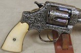 Smith & Wesson 38/44 HD .38 "Special High Velocity" Caliber Pre-War Engraved Revolver S/N 39284XX - 13 of 18