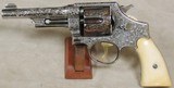 Smith & Wesson 38/44 HD .38 "Special High Velocity" Caliber Pre-War Engraved Revolver S/N 39284XX - 1 of 18