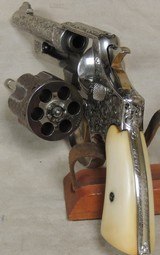 Smith & Wesson 38/44 HD .38 "Special High Velocity" Caliber Pre-War Engraved Revolver S/N 39284XX - 9 of 18