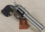 Ruger Wrangler .22 LR Caliber Silver Cerakote Revolver NIB S/N 200-91701XX - 5 of 7