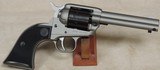 Ruger Wrangler .22 LR Caliber Silver Cerakote Revolver NIB S/N 200-91701XX - 4 of 7