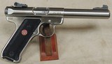 Ruger Stainless Target Mark III .22 LR Caliber Pistol S/N 274-18153XX - 6 of 7