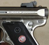 Ruger Stainless Target Mark III .22 LR Caliber Pistol S/N 274-18153XX - 3 of 7
