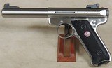 Ruger Stainless Target Mark III .22 LR Caliber Pistol S/N 274-18153XX - 1 of 7