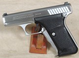 Heckler & Koch HK P7 Nickel Plated 9mm x 19 Caliber Pistol S/N 62021XX - 1 of 11