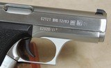 Heckler & Koch HK P7 Nickel Plated 9mm x 19 Caliber Pistol S/N 62021XX - 7 of 11