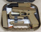 Glock 19x Flat Dark Earth 9mm Caliber Pistol NIB S/N ADTD235XX - 6 of 6