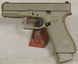 Glock 19x Flat Dark Earth 9mm Caliber Pistol NIB S/N ADTD235XX - 1 of 6