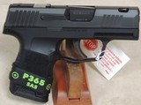 Sig Sauer P365 SAS 9mm Caliber Pistol NIB S/N 66A746657XX - 6 of 7