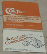 Colt Single Action Army 3rd Gen .45 Colt Revolver NIB w/ Unturned Cylinder S/N SA23810XX - 8 of 10