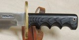 Early Vintage Randall Model 14 Attack Knife 7 1/2" Stainless Fighter Bowie Blade w/ Sheath - 4 of 7