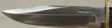 Early Vintage Randall Model 14 Attack Knife 7 1/2" Stainless Fighter Bowie Blade w/ Sheath - 3 of 7