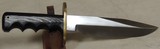 Early Vintage Randall Model 14 Attack Knife 7 1/2" Stainless Fighter Bowie Blade w/ Sheath - 5 of 7