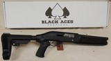 Black Aces Pro Series S Mini 12 GA 10" barrel Shotgun w/ 6 Position Brace NIB S/N PSS04877AAXX - 1 of 12