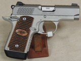 Kimber Custom Shop Micro9 Raptor 9mm Caliber Stainless Pistol NIB S/N PB0305767XX - 5 of 6