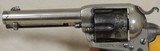 Colt SAA Bisley .32 WCF Caliber Nickel Plated Revolver S/N 322042XX - 3 of 8