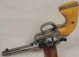 Colt SAA Bisley .32 WCF Caliber Nickel Plated Revolver S/N 322042XX - 6 of 8