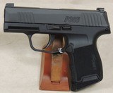 Sig Sauer P365 9mm Caliber Pistol NIB S/N 66B058404XX - 1 of 6