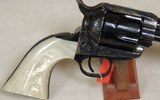 Uberti Outlaws & Lawmen 1873 Cattleman "Dalton" Engraved .45 Colt Revolver NIB S/N UL5660XX - 9 of 10