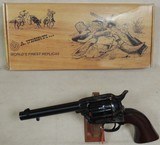 Uberti 1873 12-Shot .22 LR Caliber Cattleman Revolver 5 1/2" NIB S/N UF2762XX - 8 of 8