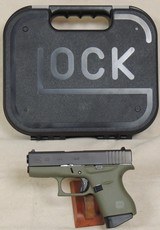 Glock Model G43 .9mm Caliber OD Green Pistol NIB S/N ADZV125XX - 5 of 5