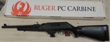 Ruger PC Carbine 9mm Caliber Takedown Rifle NIB S/N 911-88280XX - 1 of 10