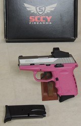 SCCY CPX-2 Red Dot 9mm Caliber Pink Pistol NIB S/N C057126XX - 4 of 4