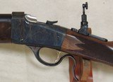 Browning 1885 Grade III / IV .45 Colt Caliber Low Wall Rifle NIB S/N 08386NP371XX - 7 of 13