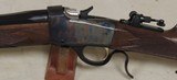 Browning 1885 Grade III / IV .357 Magnum Caliber Low Wall Rifle NIB S/N 08182NP371XX - 3 of 11