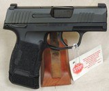 Sig Sauer P365 9mm Caliber Pistol TACPAC With Safety NIB S/N 66B402141XX - 4 of 6