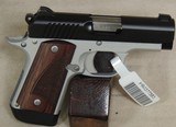 Kimber Two Tone Micro9 9mm Caliber Pistol w/ Rosewood Grips NIB S/N PB0377583XX - 4 of 5
