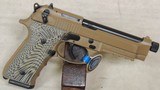EAA Girsan Regard MC 9mm Caliber Flat Dark Earth Pistol NIB S/N T638-21A02897XX - 4 of 5