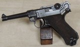 DWM 1921 German Luger 9mm Caliber Pistol w/ Wilh.Schmidt Holster & Tool S/N 1223XX