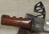 WWII Custom Shop Made Survival / Fighting Knife & Sheath - 3 of 6