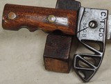 WWII Custom Shop Made Survival / Fighting Knife & Sheath - 4 of 6