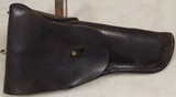 U.S. Marked Warren Leather Goods WWII Military Holster for a Colt 1911 Pistol
