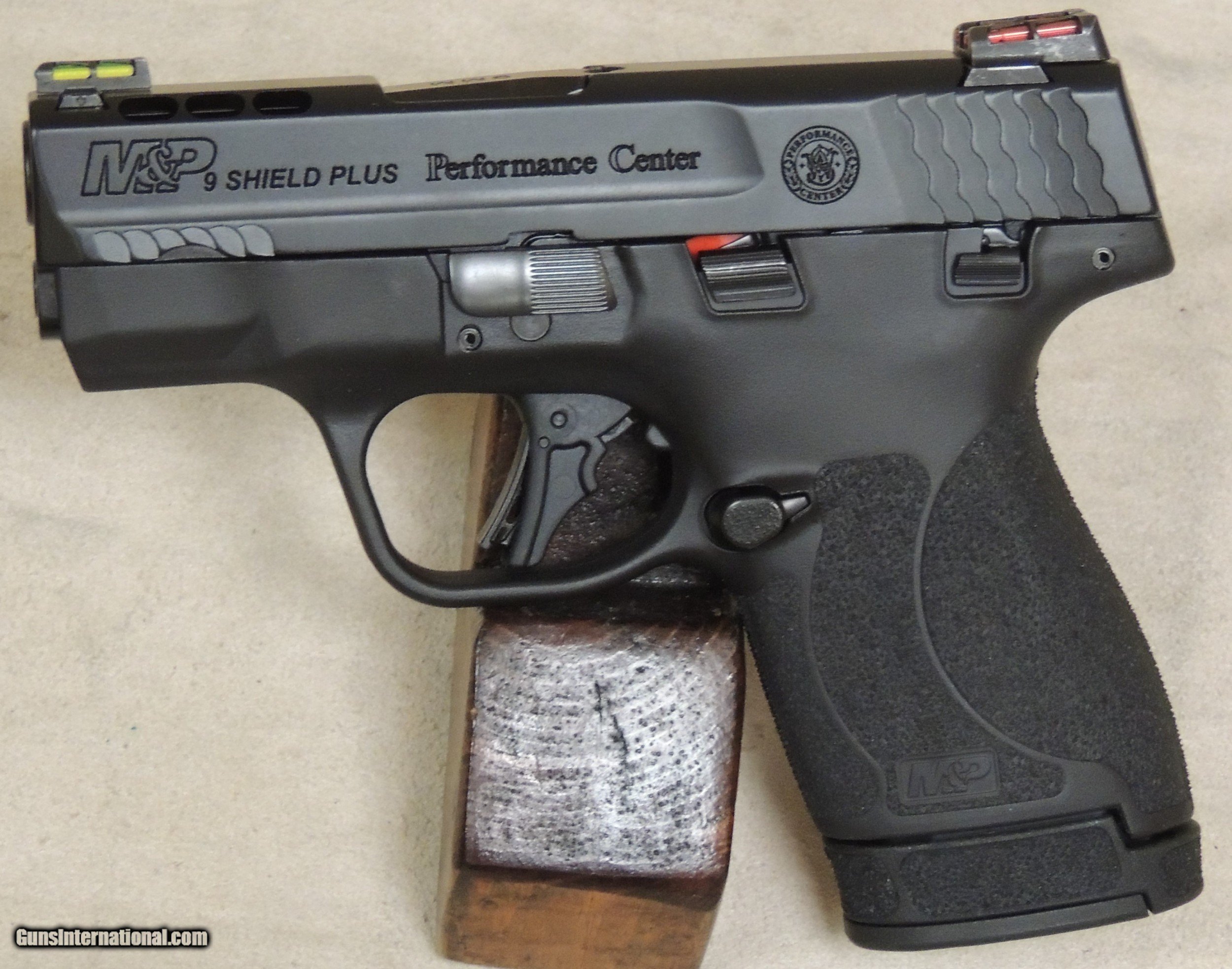 Smith & Wesson Performance Center M&P9 Shield Plus 9mm Caliber Ported ...