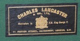 Charles Lancaster Grade C 12 Bore Cased SxS Shotgun S/N 13073XX - 20 of 22