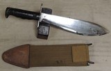 WWI US Model 1917 Trench Bolo Knife & Scabbard - 2 of 6