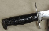 WWI US Model 1917 Trench Bolo Knife & Scabbard - 3 of 6